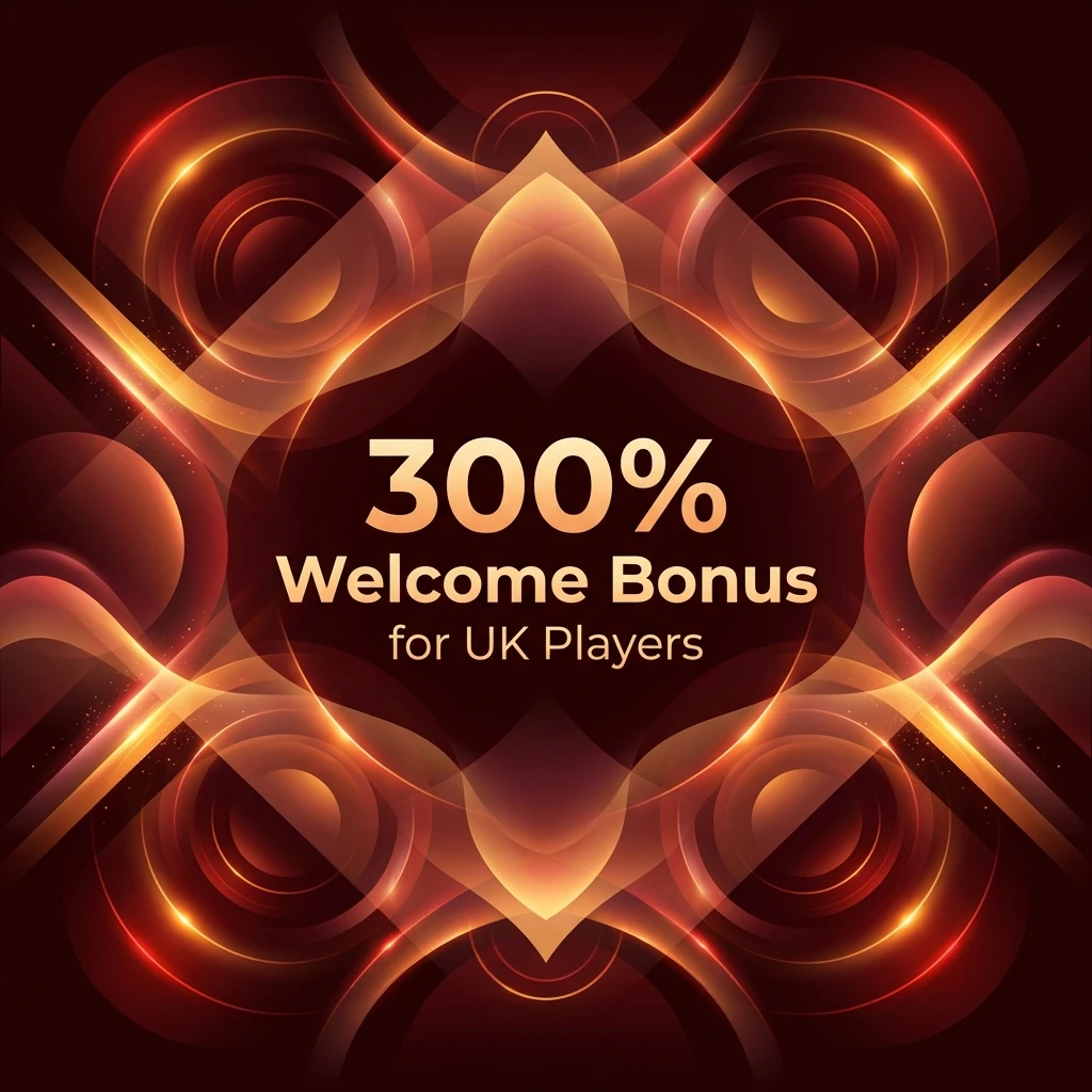 300% Welcome Bonus for UK Players